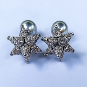 Atelier Swarovski Silver Star Earrings